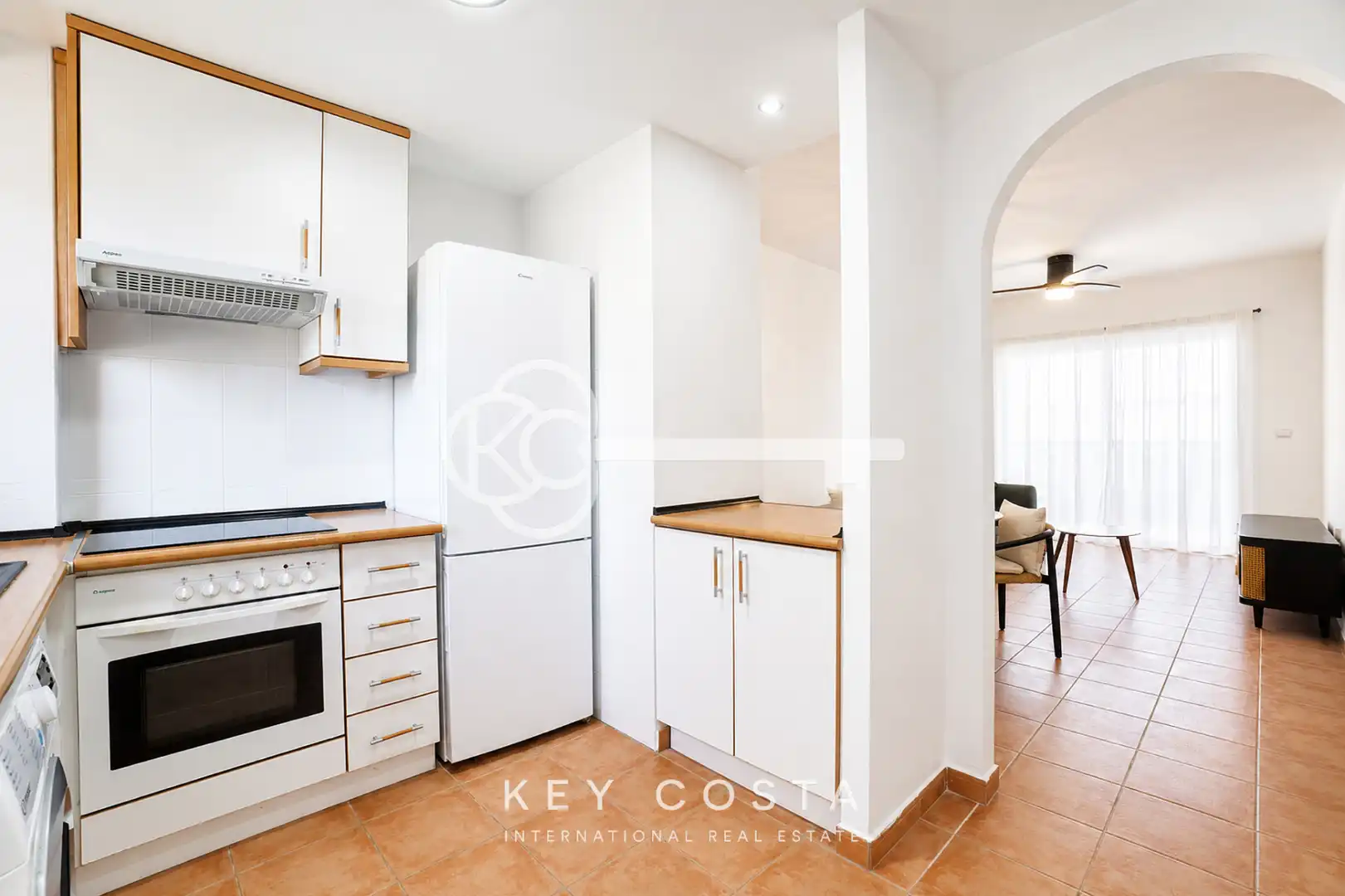 Cocina de Piso de alquiler en Mutxamel con Aire acondicionado, Calefacción y Amueblado