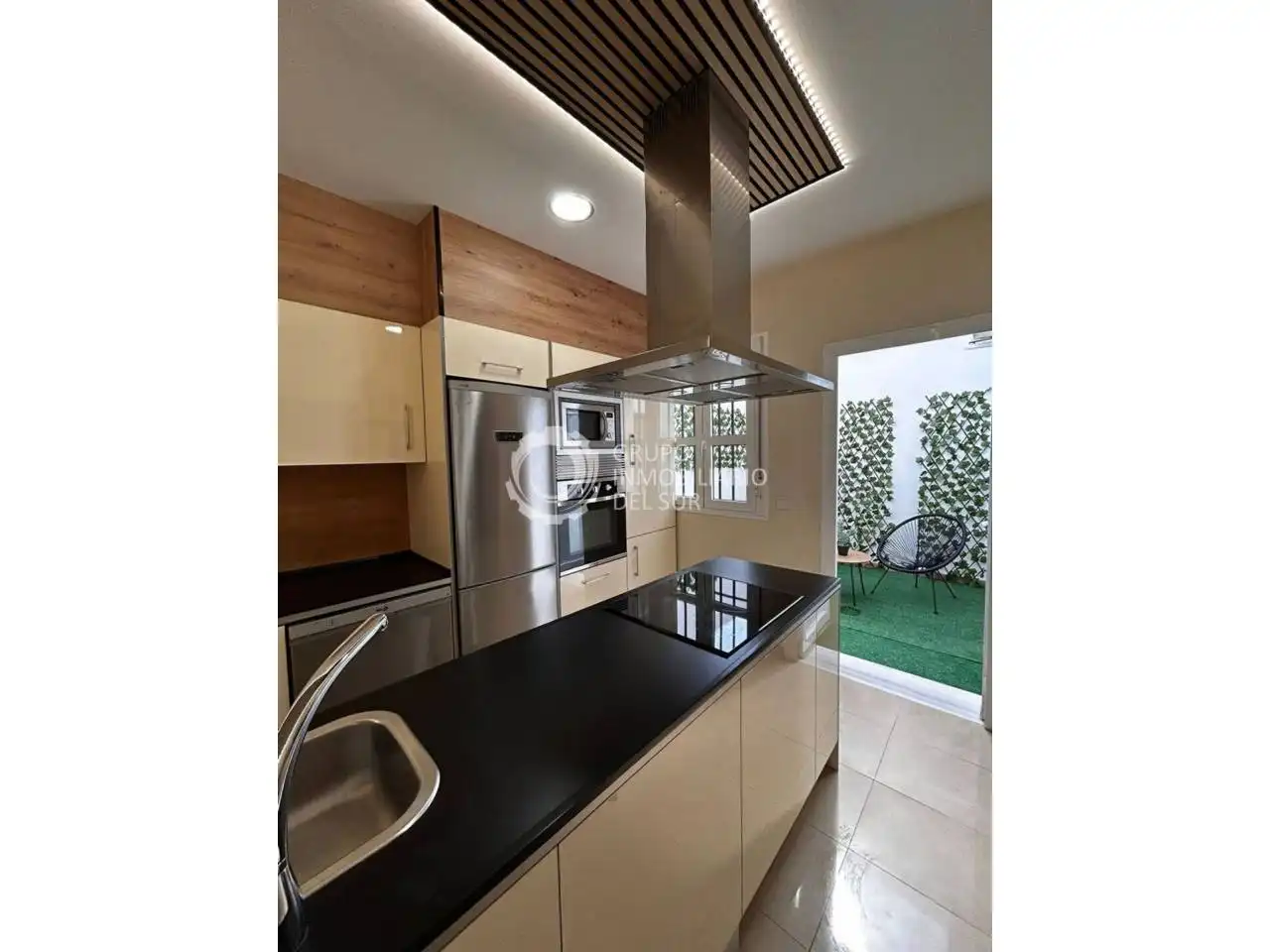Cocina de Casa o chalet en venta en Paterna de Rivera con Aire acondicionado, Calefacción y Terraza