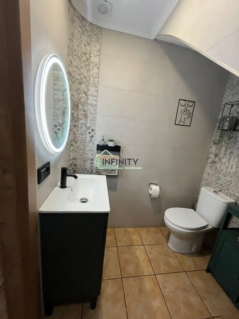 Baño de Planta baja en venta en Bellreguard con Calefacción y Amueblado