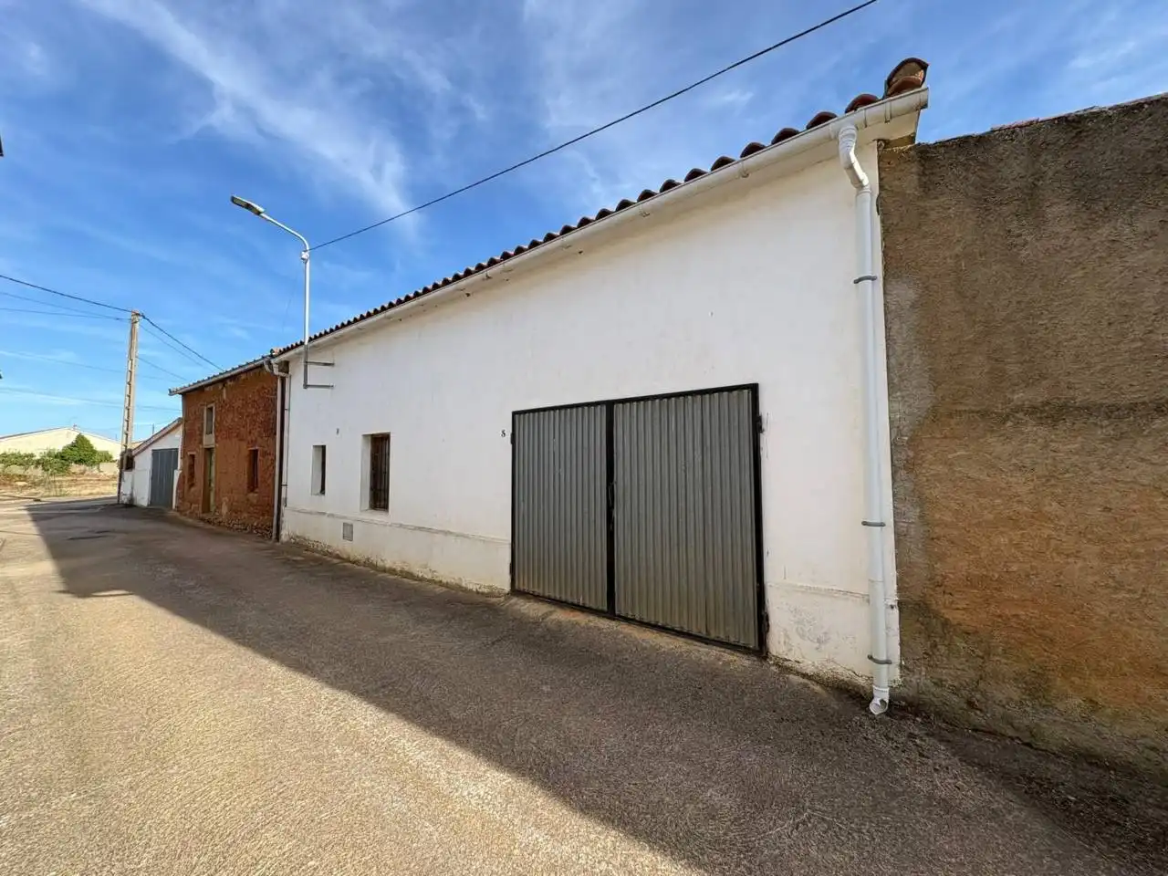 Vista exterior de Casa o chalet en venta en Abusejo con Amueblado