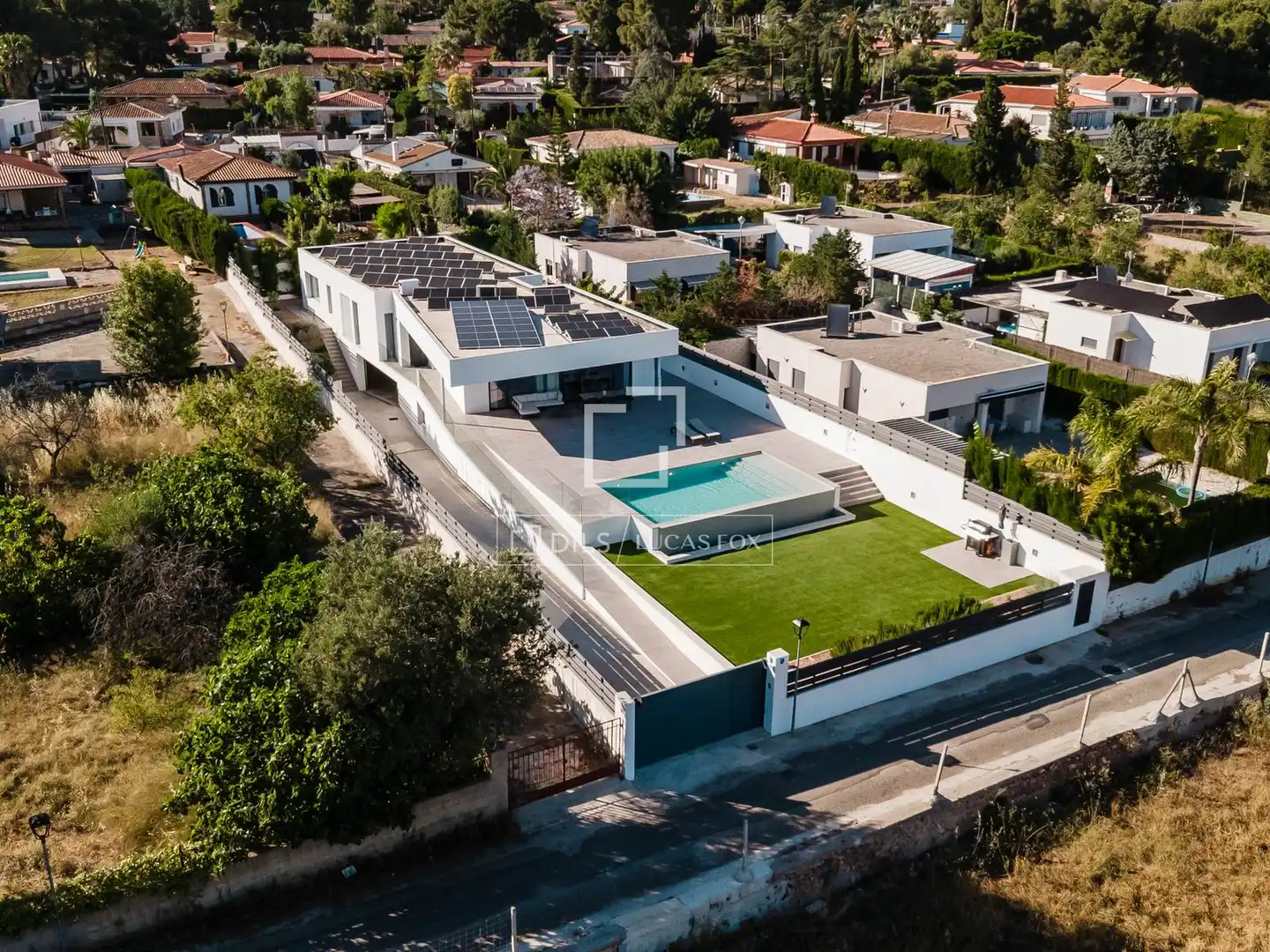 Vista exterior de Casa o chalet en venta en Náquera con Aire acondicionado, Calefacción y Jardín privado