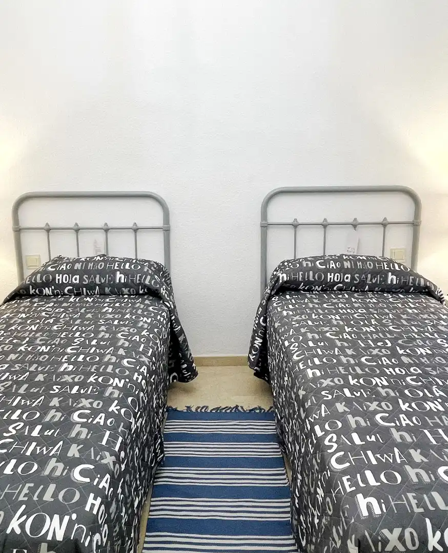 Bedroom of Apartments for rent in Marbella  with Air Conditioner, Terrace and Furnished