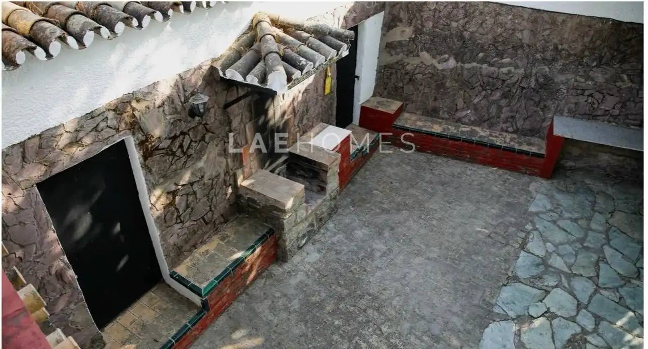 Terraza de Finca rústica en venta en El Castillo de las Guardas con Jardín privado, Terraza y Trastero