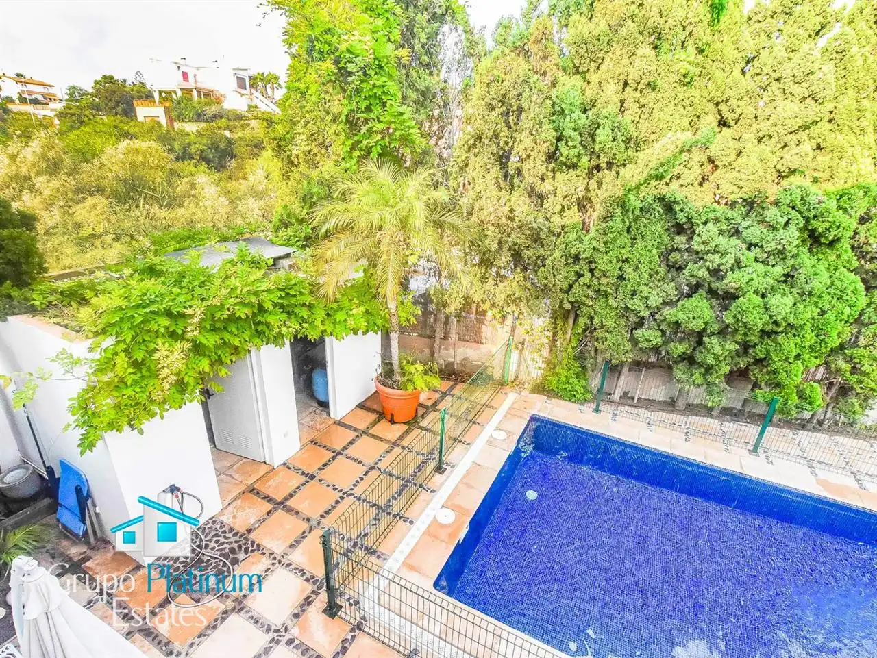 Jardí de Casa o xalet en venda en Águilas amb Aire condicionat, Jardí privat i Piscina