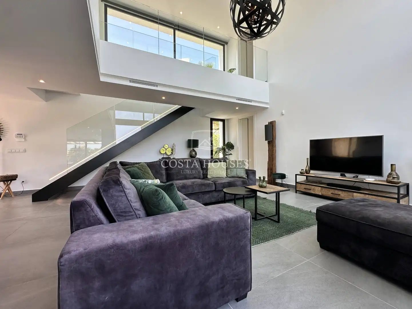 Living room of Houses for sale in Jávea / Xàbia  with Air Conditioner, Private garden and Terrace