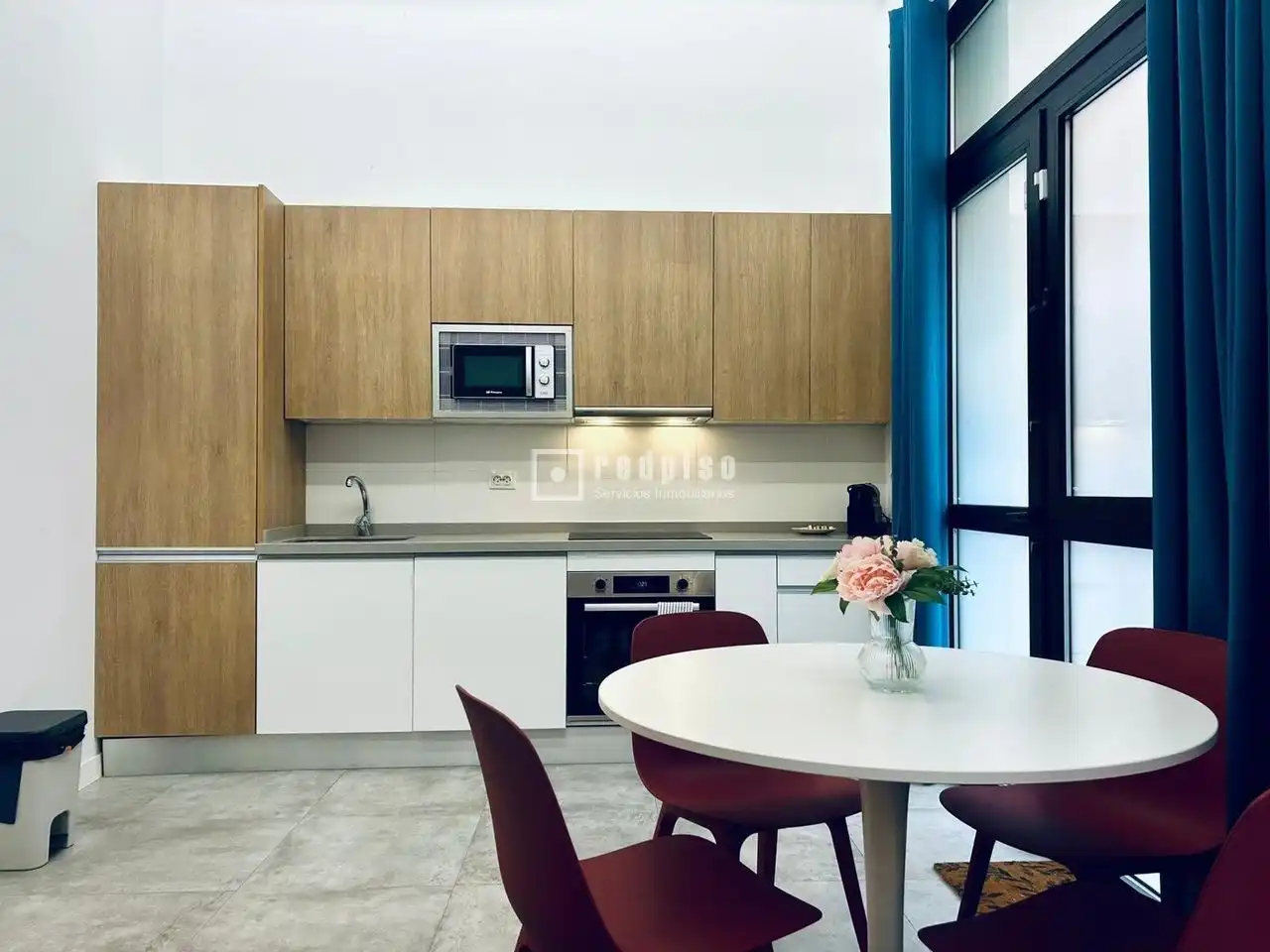 Cocina de Piso en venta en Madrid con Terraza, Amueblado y Alarma