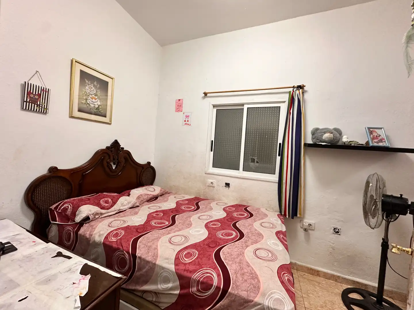 Bedroom of Flat for sale in Arona  with Furnished, Washing machine and Balcony