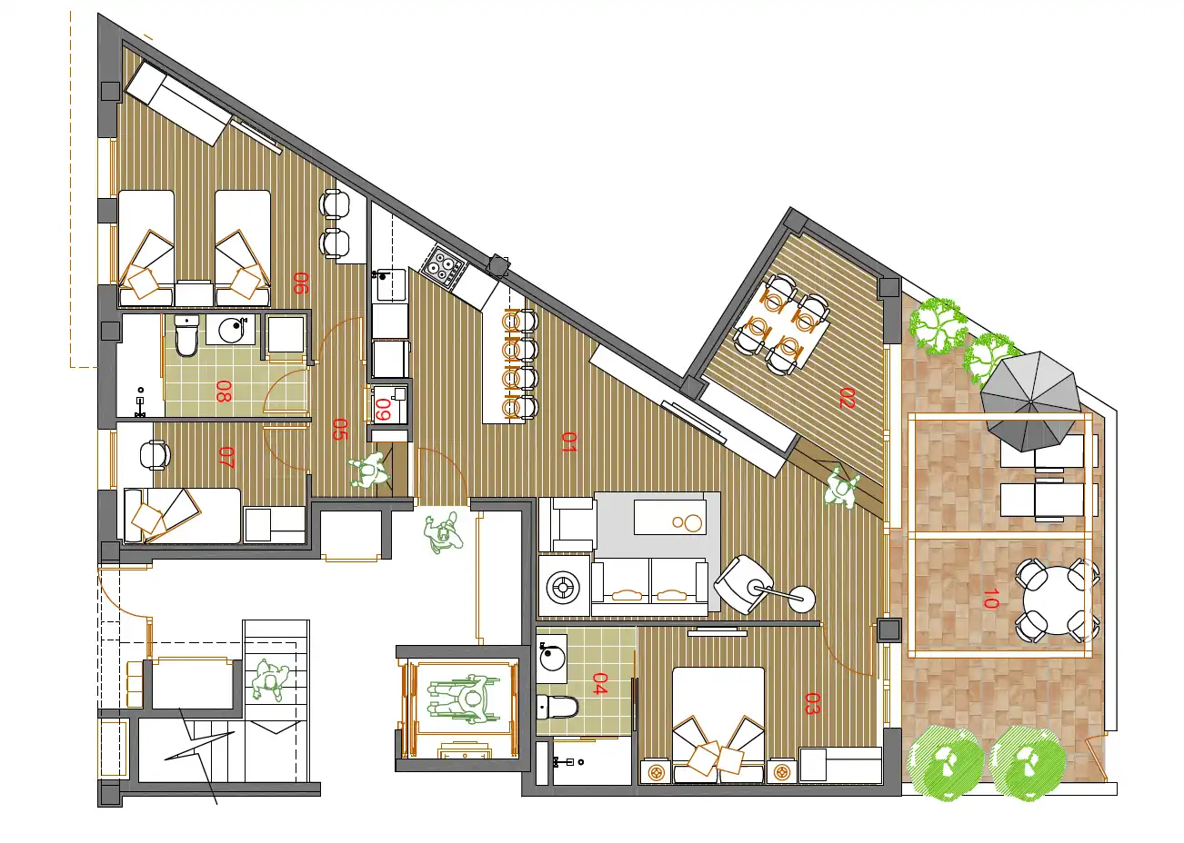 Wohnung zum Verkauf in Pallejà mit Klimaanlage, Heizung und Parkett