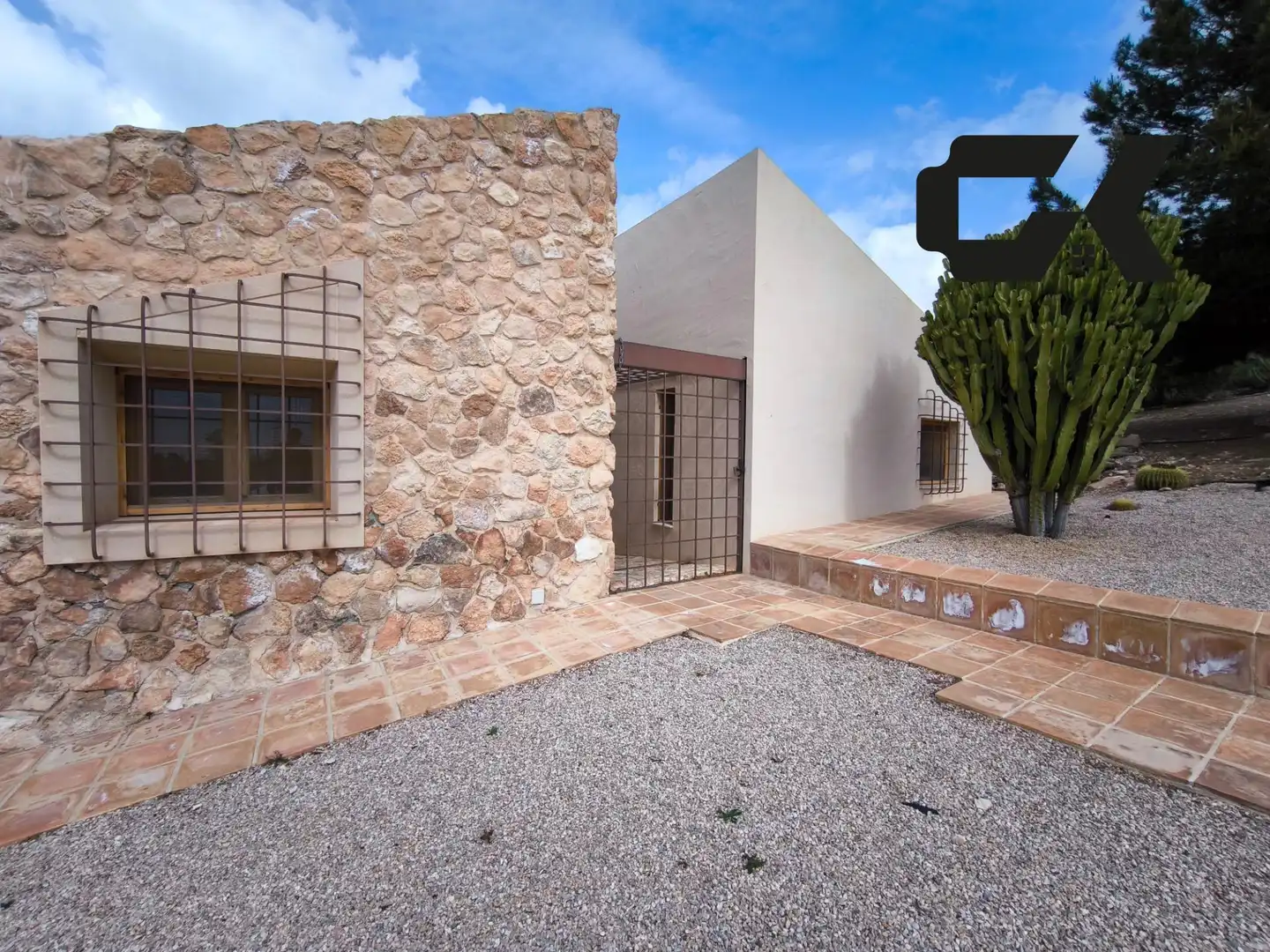 Vista exterior de Finca rústica en venda en Mazarrón amb Terrassa, Piscina i Moblat