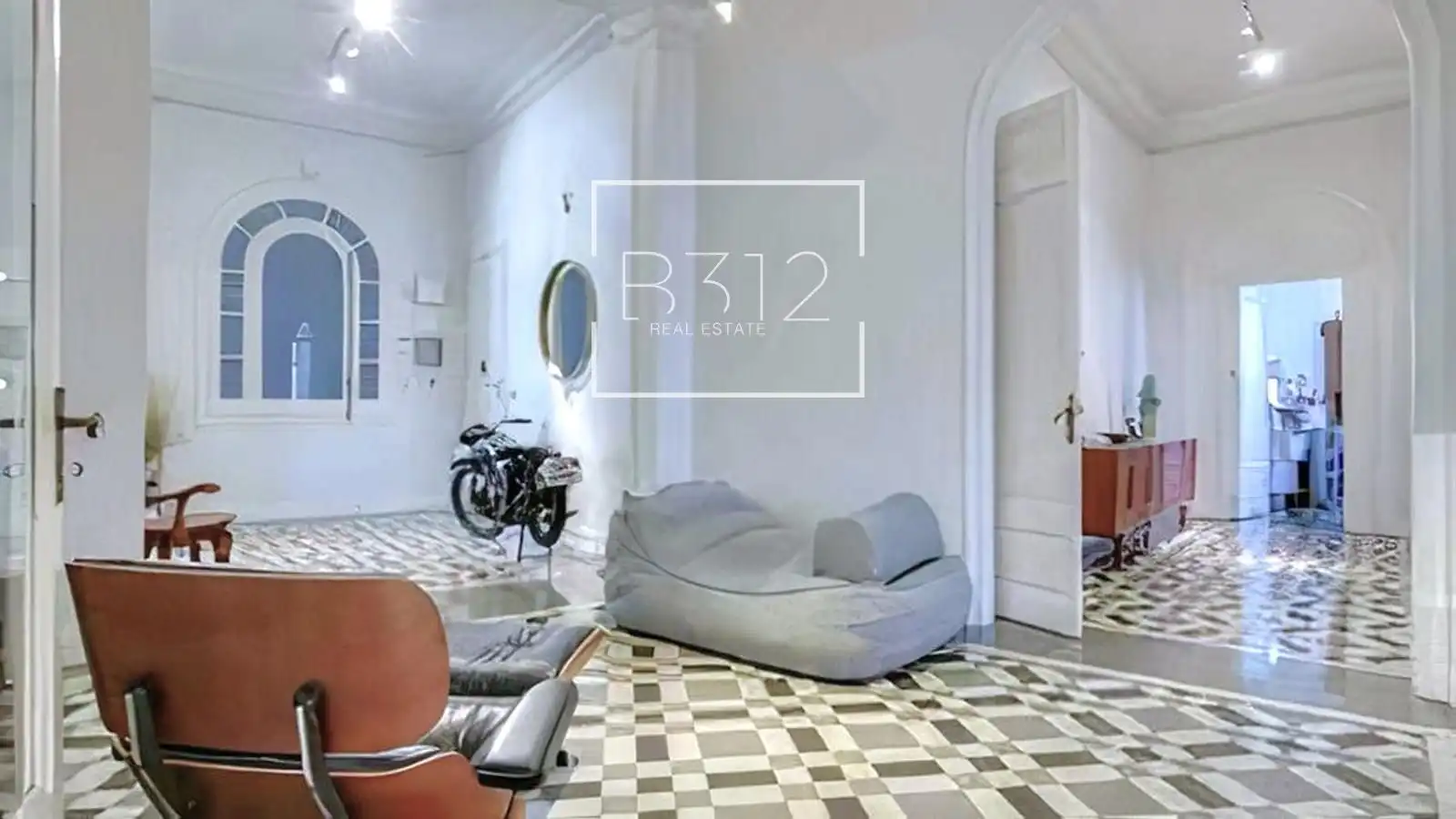 Sala de estar de Piso en venta en Barcelona con Aire acondicionado, Calefacción y Terraza
