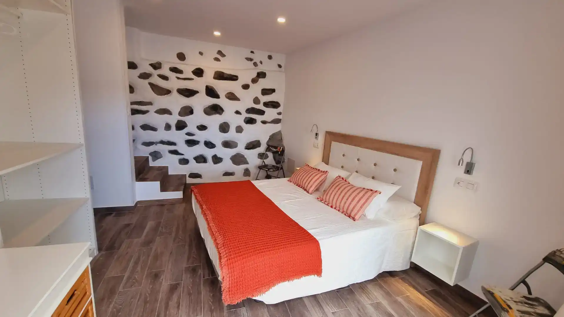 Schlafzimmer von Wohnungen zur Miete in Agaete mit Möbliert