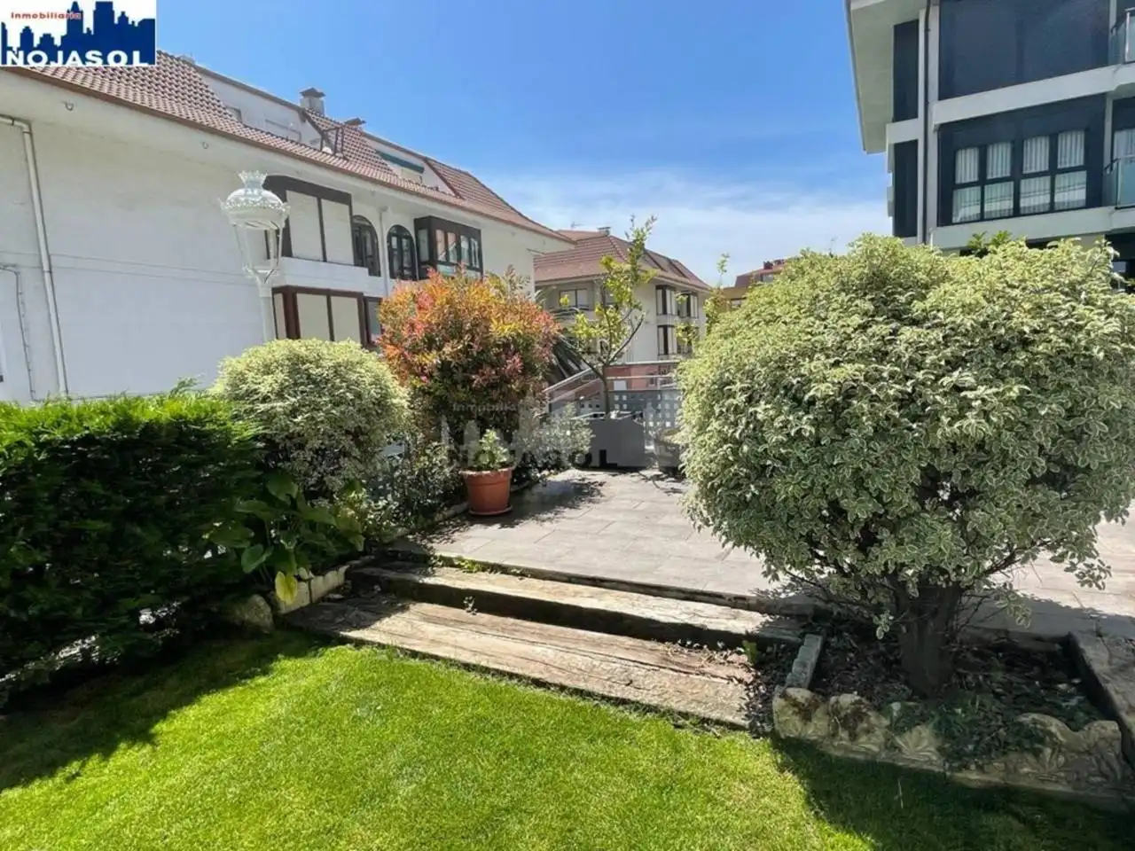 Terrasse von Wohnung zur Miete in Noja mit Heizung, Privatgarten und Terrasse