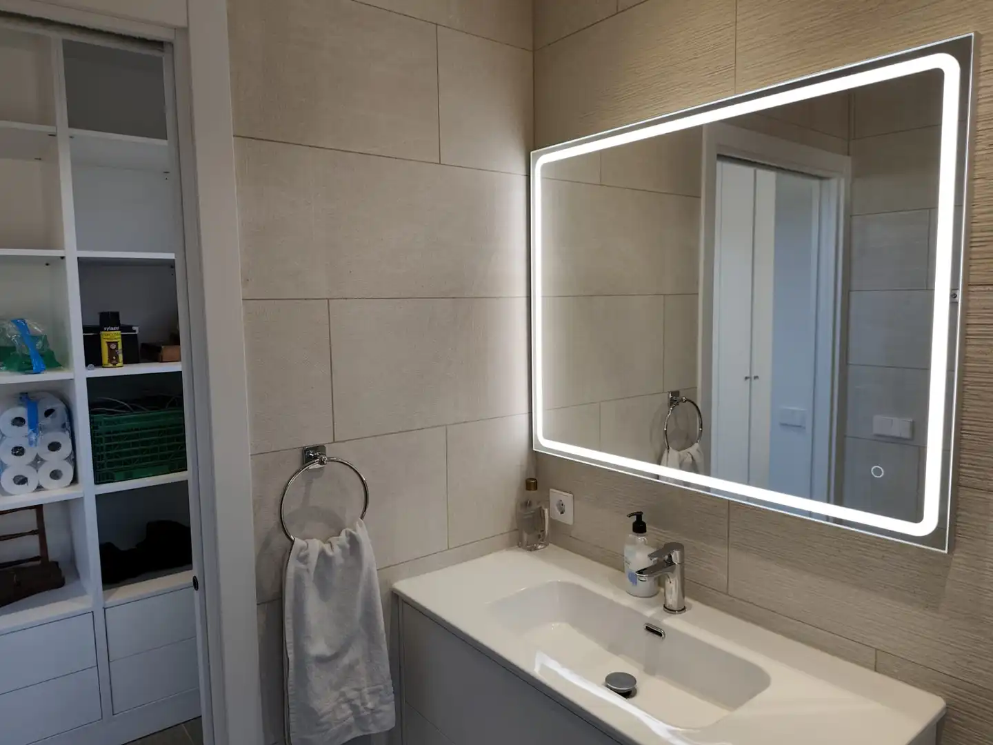 Baño de Casa o chalet en venta en Fontcoberta con Aire acondicionado, Calefacción y Jardín privado