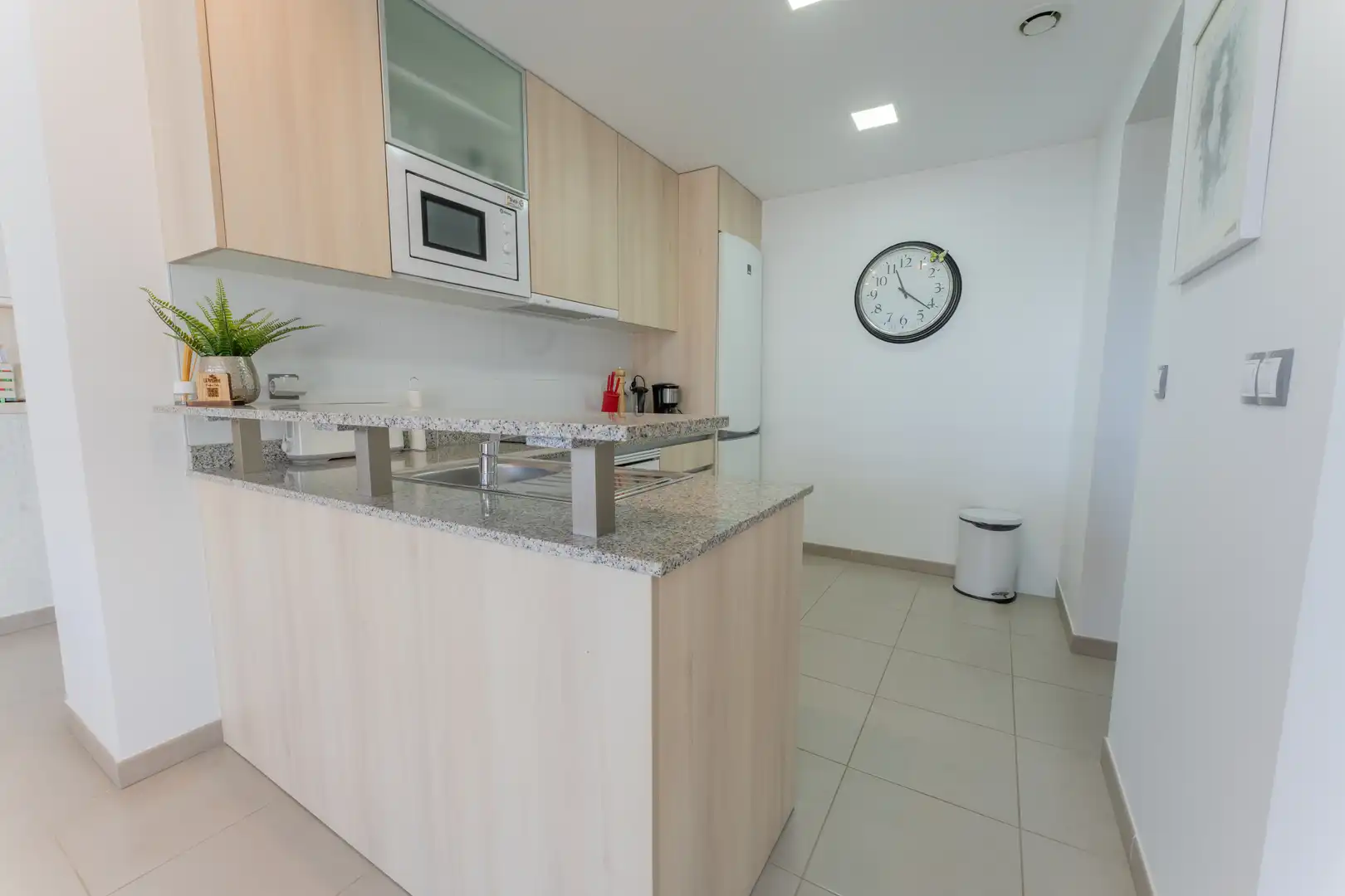Cocina de Apartamento en venta en Elche / Elx con Calefacción, Terraza y Piscina