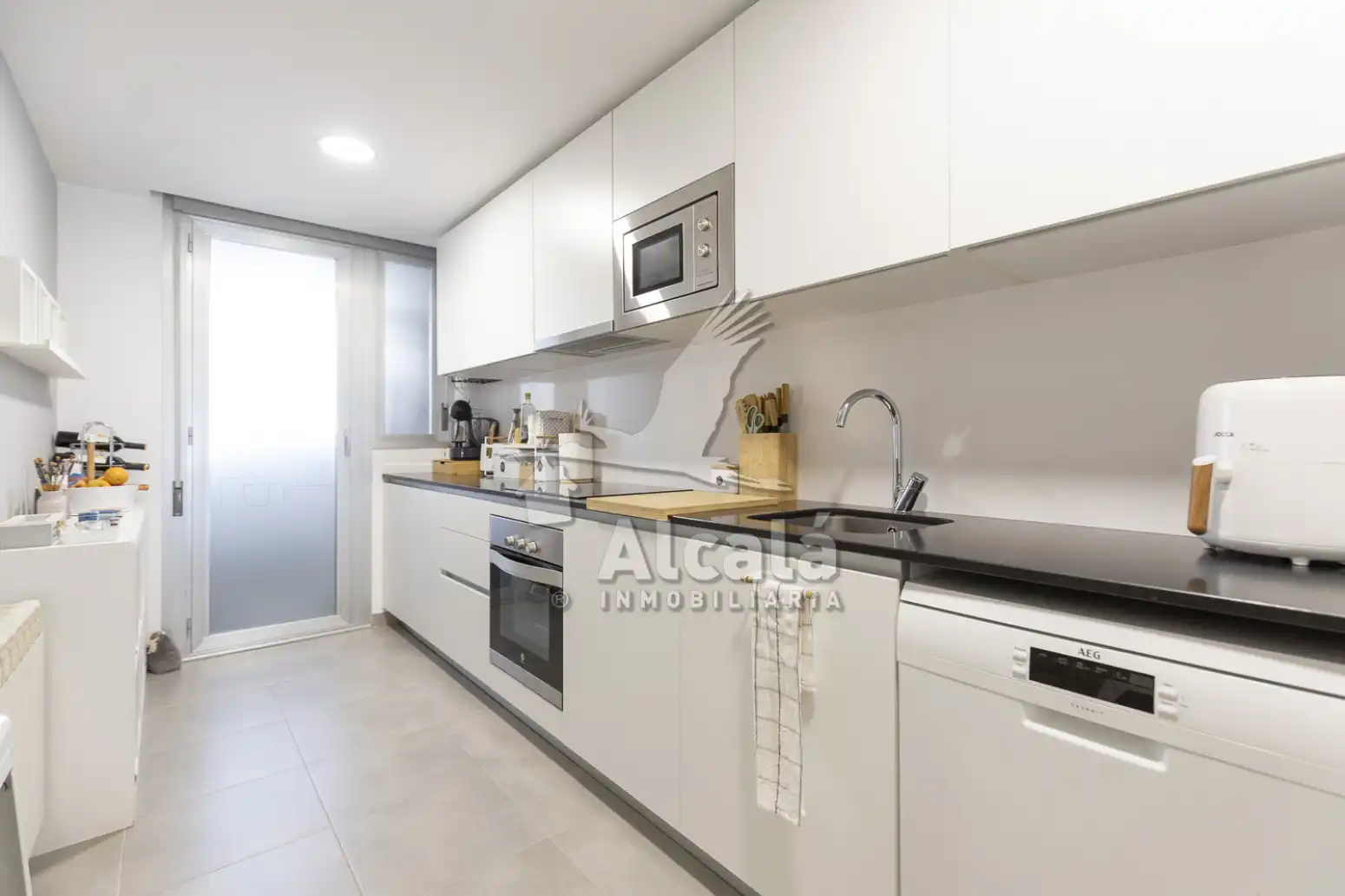 Küche von Wohnung zum Verkauf in Alcalá de Henares mit Klimaanlage, Heizung und Terrasse