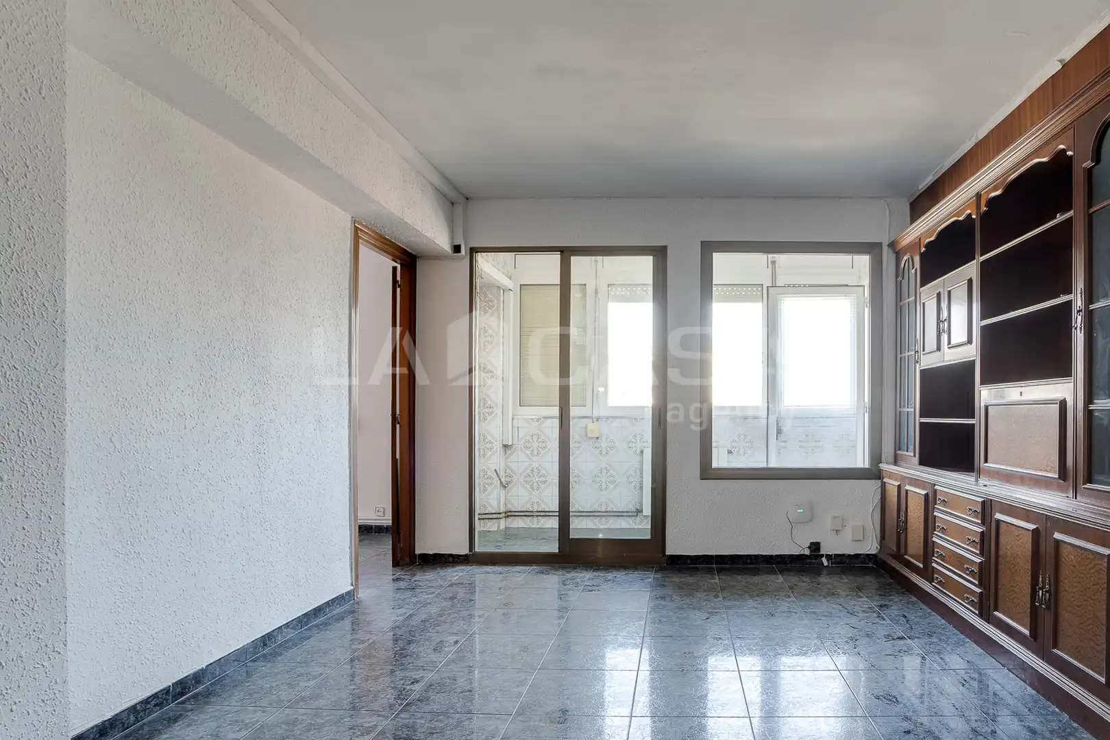 Sala d'estar de Pis en venda en Barcelona amb Calefacció, Traster i Balcó