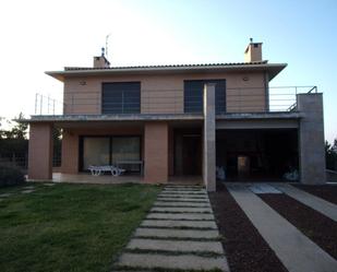 Exterior view of House or chalet for sale in San Martín de la Virgen de Moncayo  with Private garden, Terrace and Swimming Pool