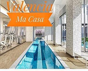 Piscina de Àtic de lloguer en  Valencia Capital amb Aire condicionat, Calefacció i Jardí privat