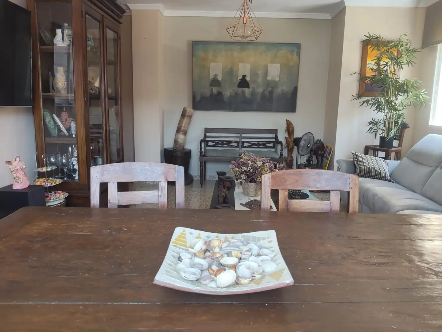 Comedor de Piso en venta en La Font d'en Carròs con Aire acondicionado, Trastero y Piscina comunitaria
