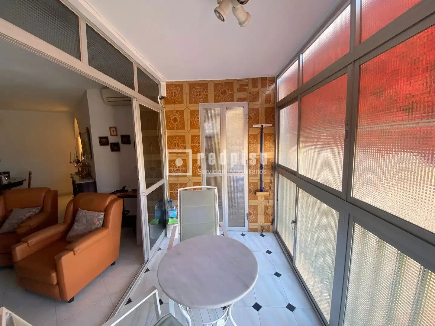 Balcony of Flat for sale in Málaga  with Air Conditioner, Heating and Terrace