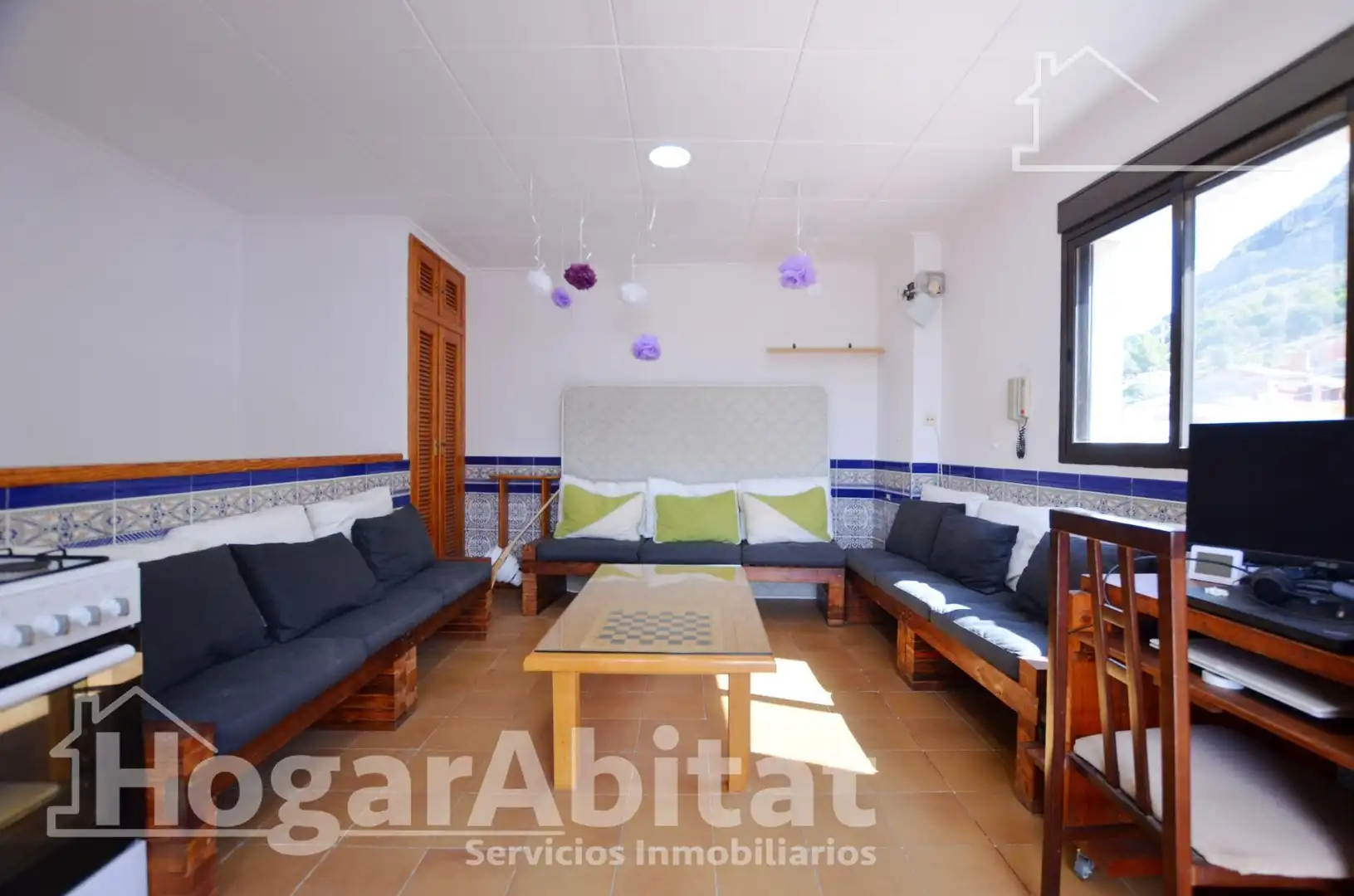 Sala de estar de Casa o chalet en venta en Cullera con Aire acondicionado, Calefacción y Terraza