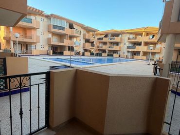 Wohnung mit Pool zum Verkauf in Los Narejos - Punta Calera