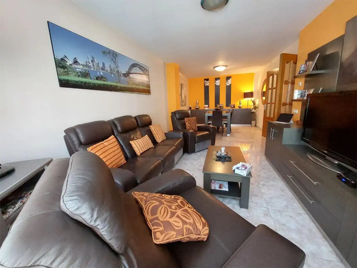 Sala de estar de Dúplex en venta en Artés con Balcón