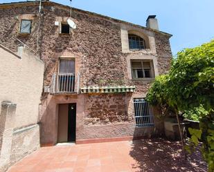 Exterior view of House or chalet for sale in Rellinars  with Private garden, Terrace and Furnished