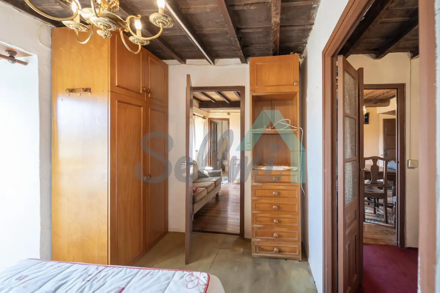 Dormitori de Casa o xalet en venda en Cudillero amb Jardí privat, Parquet i Terrassa