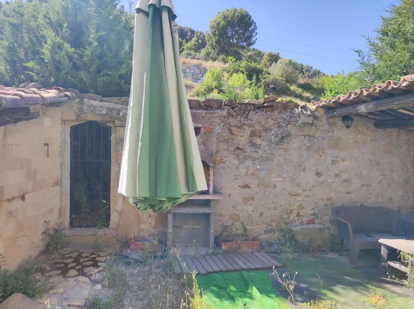 Terraza de Casa adosada en venta en Castellgalí con Aire acondicionado, Calefacción y Jardín privado