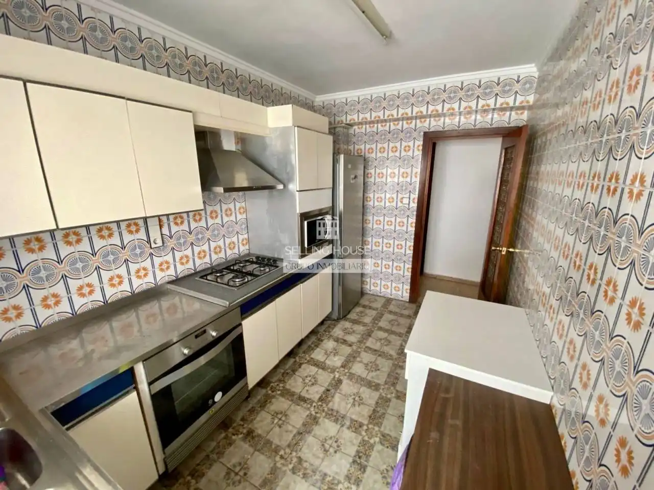 Kitchen of Flat for sale in Valencia  with Balcony