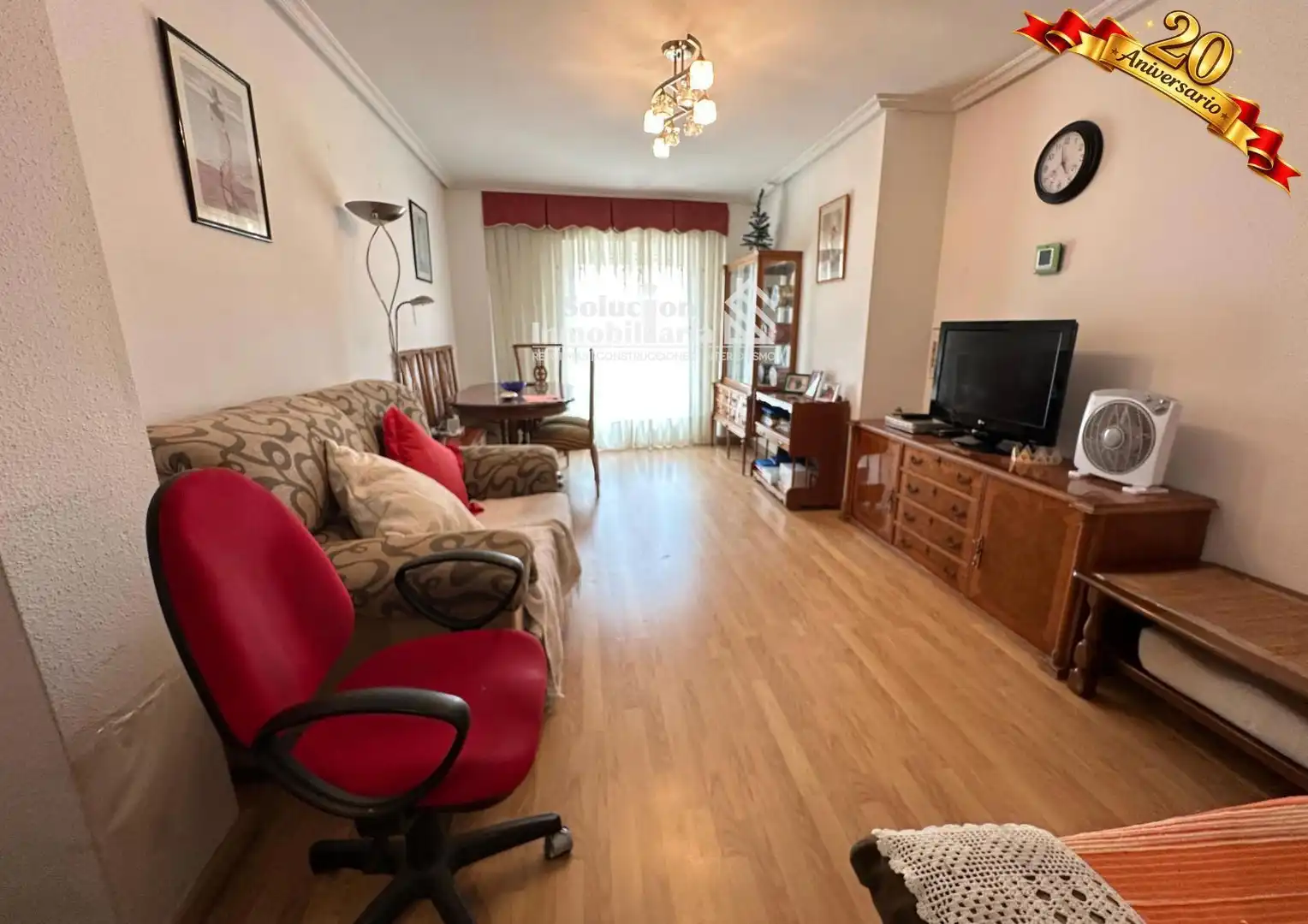Living room of Flat for rent in Salamanca  with Heating, Terrace and Furnished