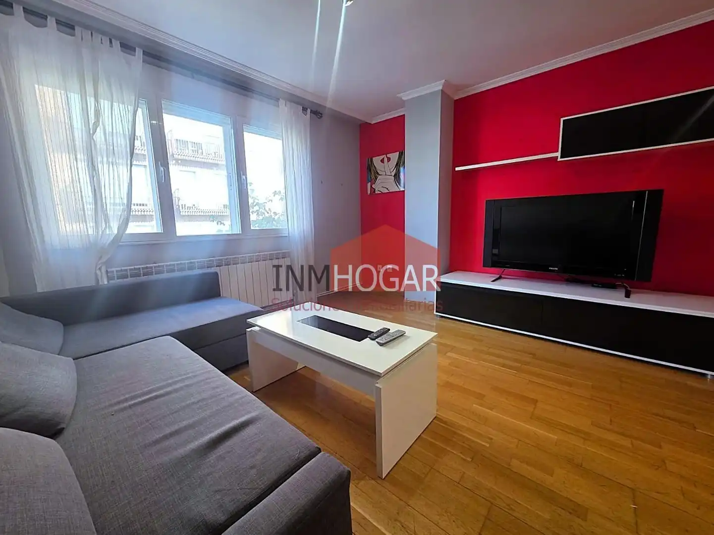 Sala de estar de Apartamento en venta en Ávila con Calefacción, Trastero y Amueblado