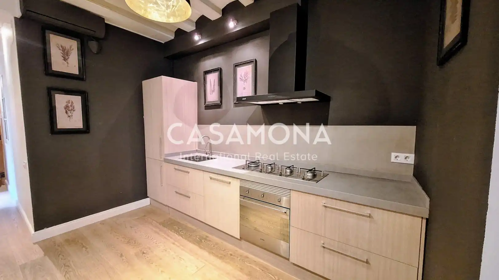 Cocina de Apartamento en venta en Barcelona con Aire acondicionado, Calefacción y Balcón