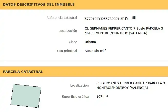 Wohnbaugrundstück zum Verkauf in Carrer Germanes Ferrer Cantó 7, imagen 7