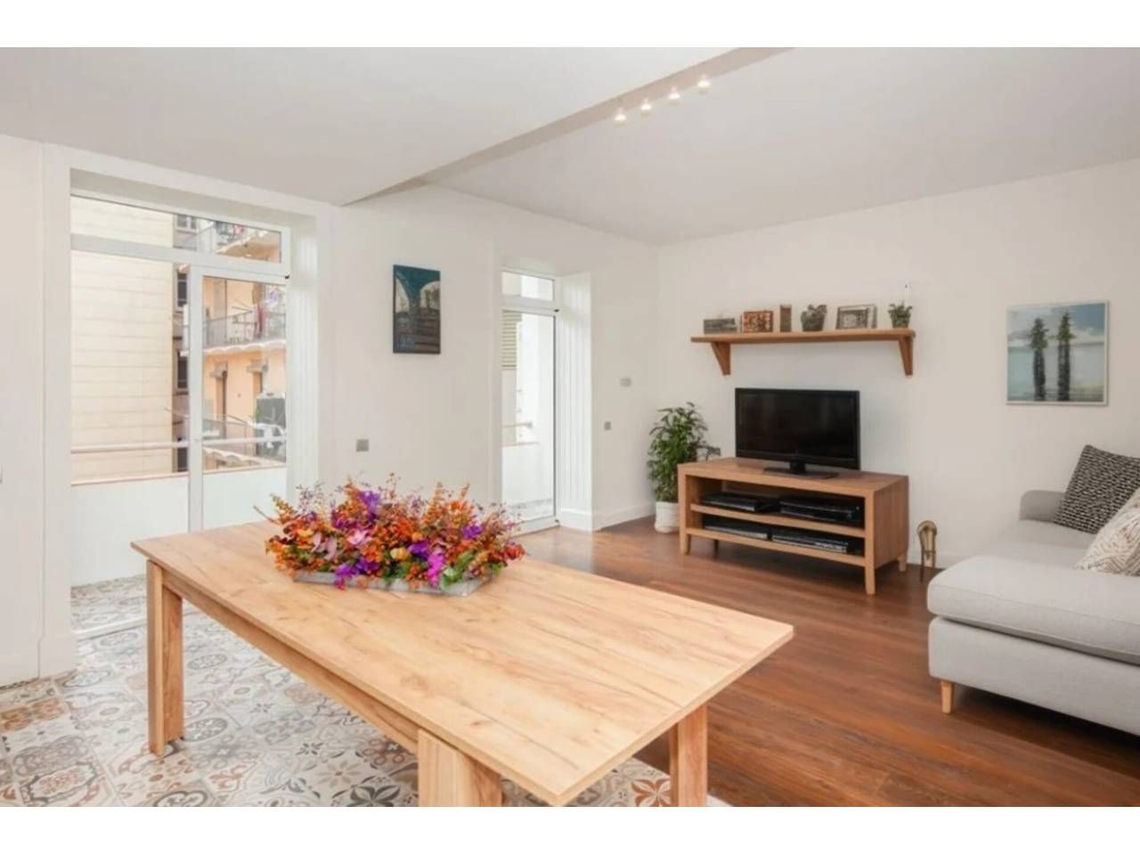 Sala de estar de Piso en venta en  Barcelona Capital