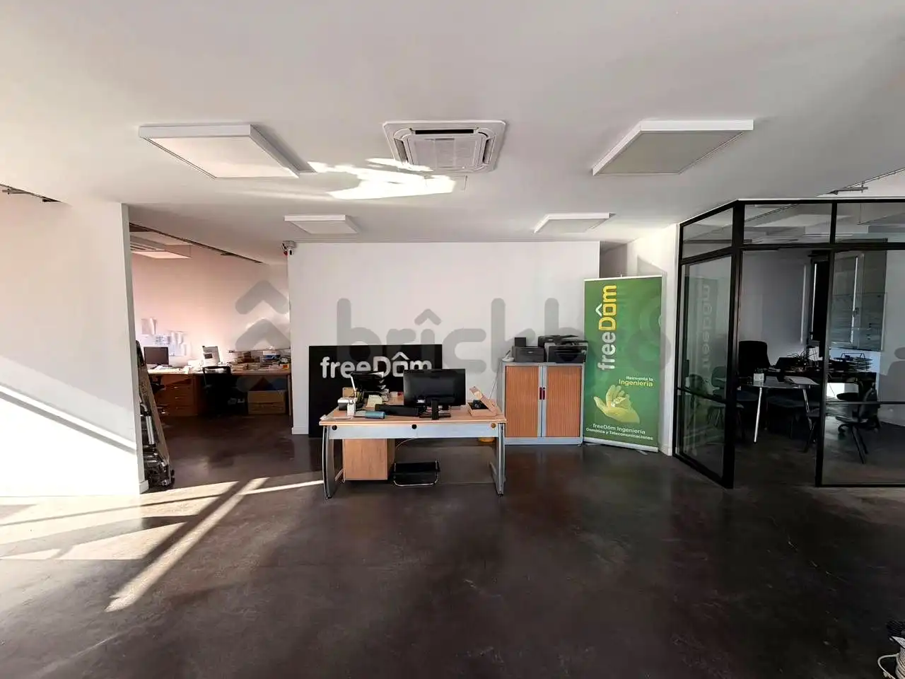 Büro zur Miete in Madrid mit Klimaanlage und Heizung