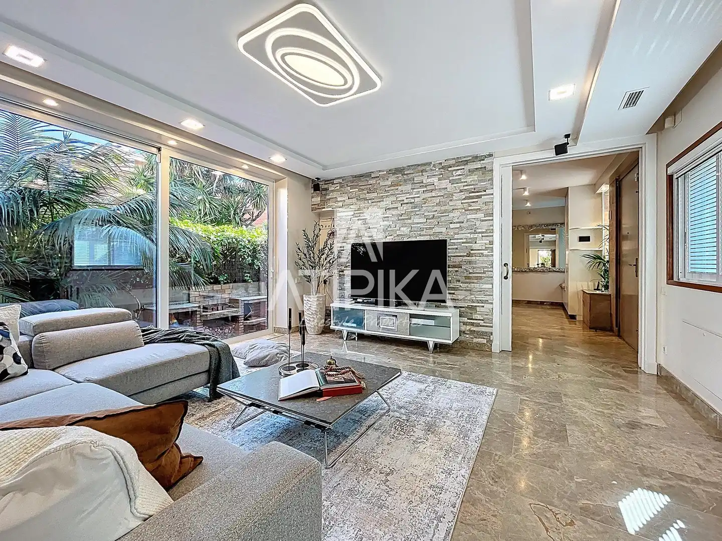 Sala de estar de Casa o chalet de alquiler en Castelldefels con Aire acondicionado, Calefacción y Terraza