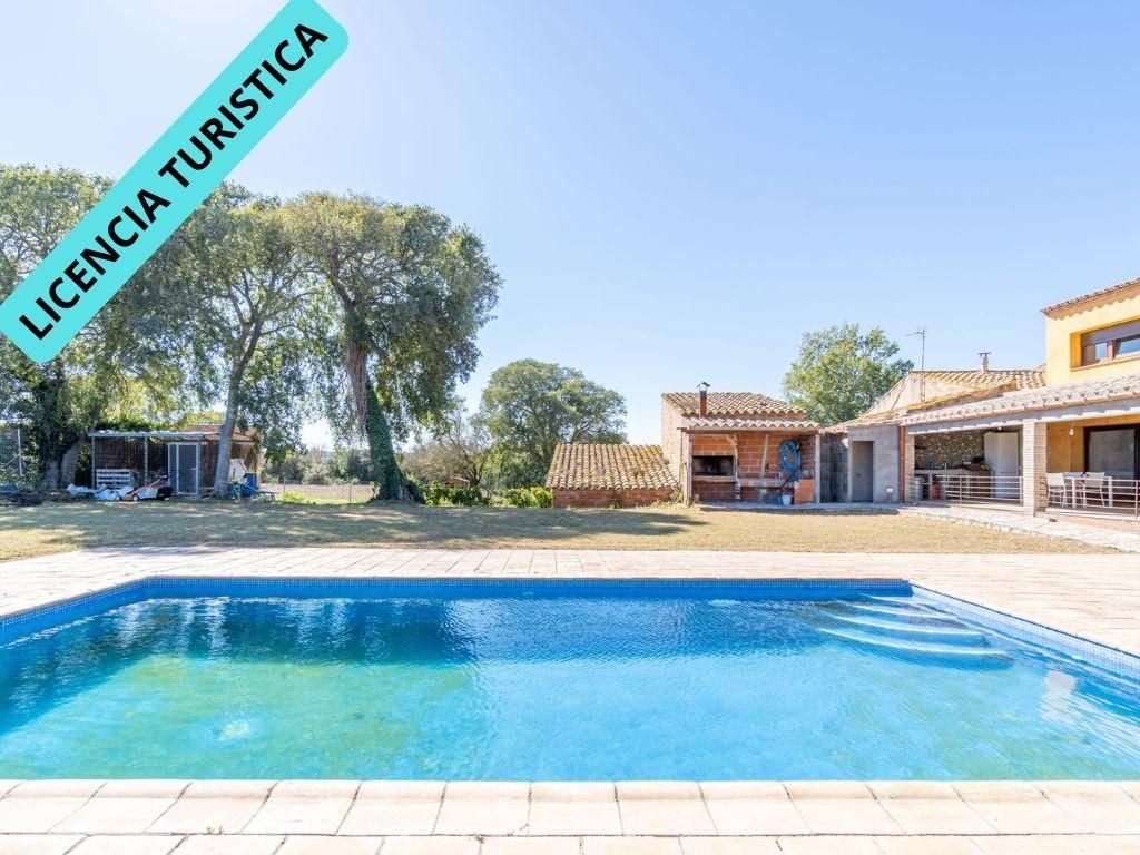 Exterior view of House or chalet for sale in Garrigàs  with Air Conditioner, Private garden and Terrace