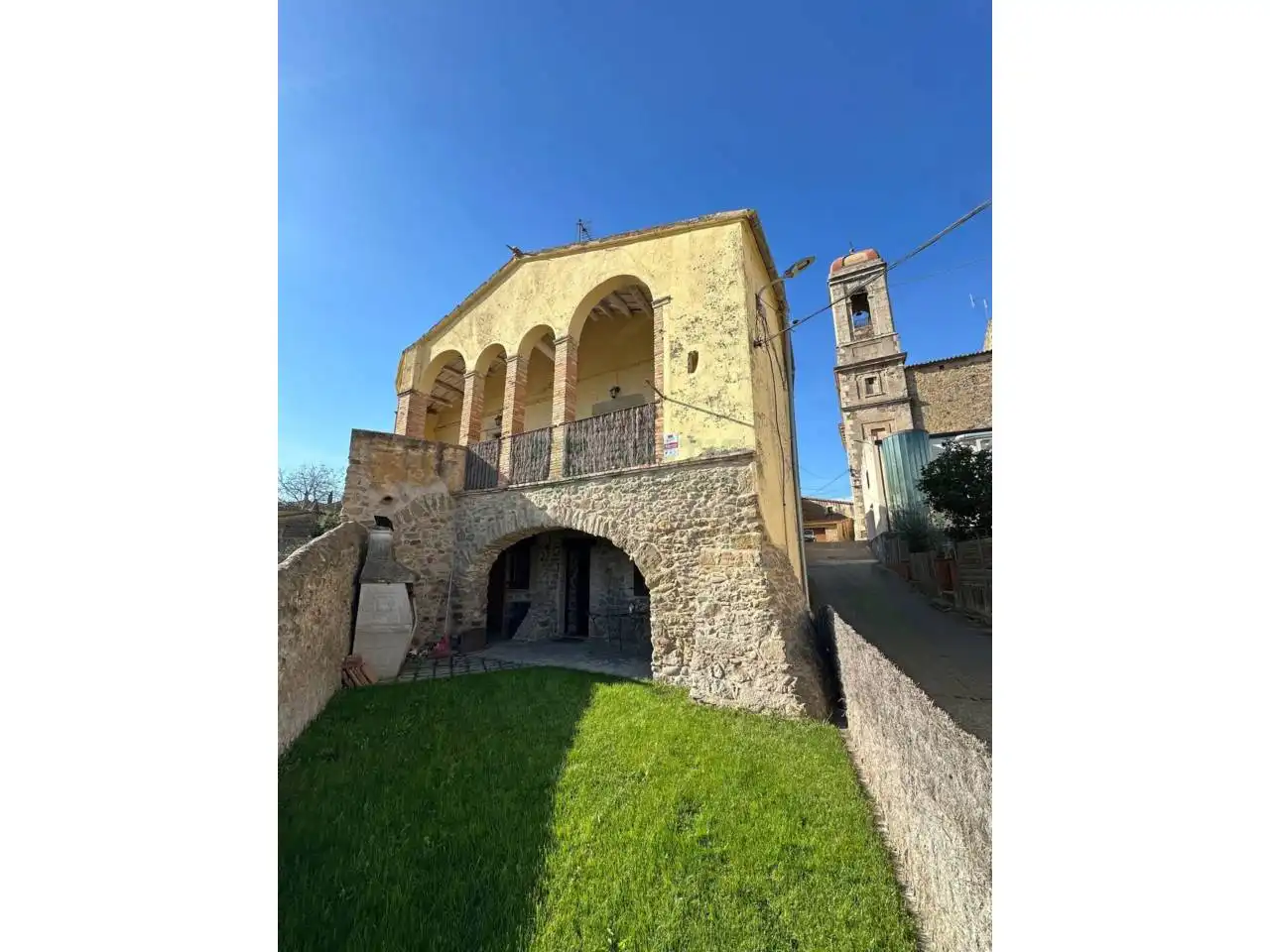 Vista exterior de Finca rústica en venta en Sant Joan de Mollet con Calefacción y Terraza