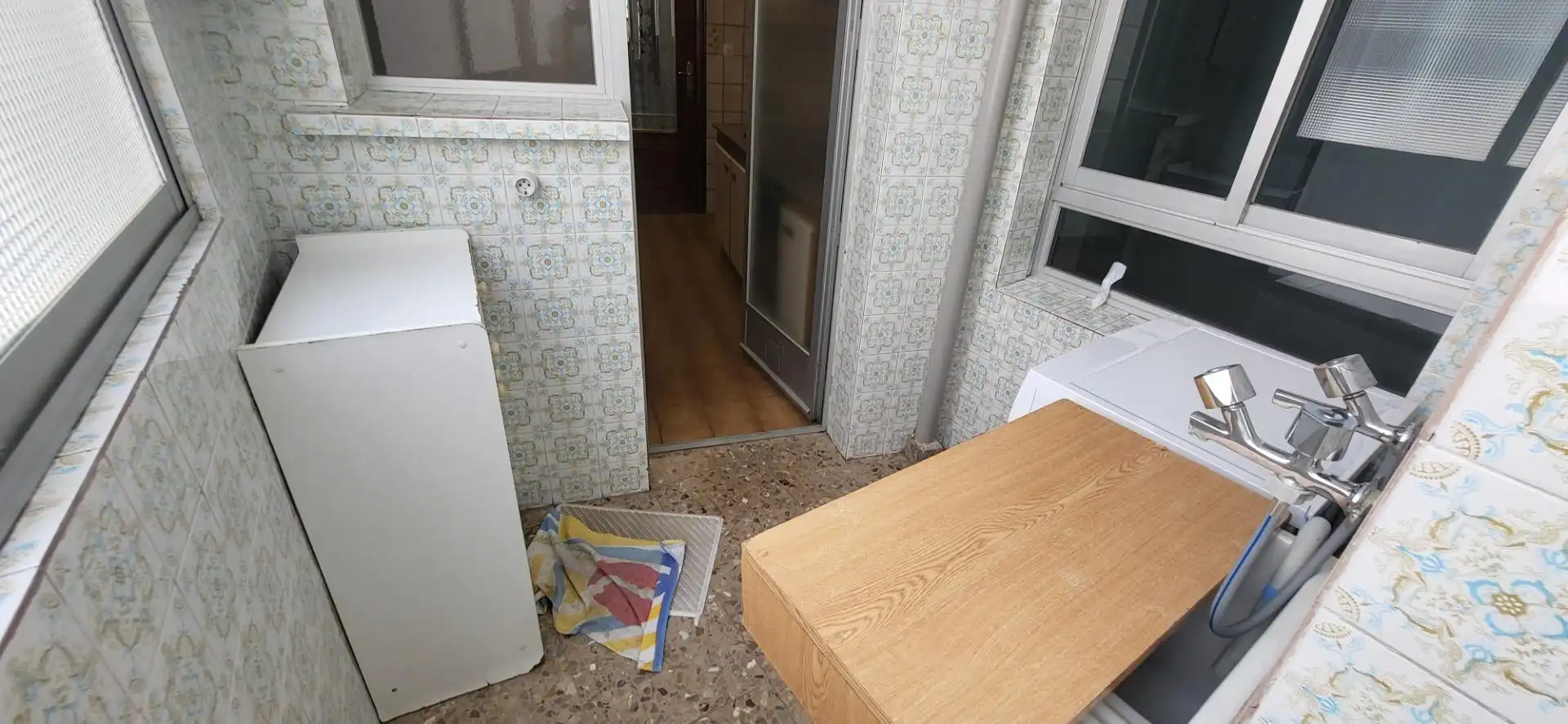 Kitchen of Flat for rent in Albacete  with Air Conditioner, Heating and Furnished