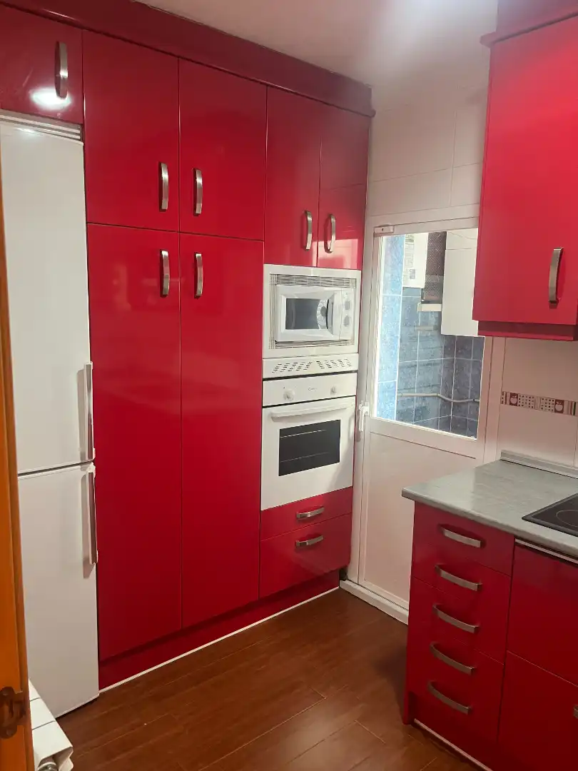 Kitchen of Flat for sale in Parla  with Heating, Terrace and Furnished