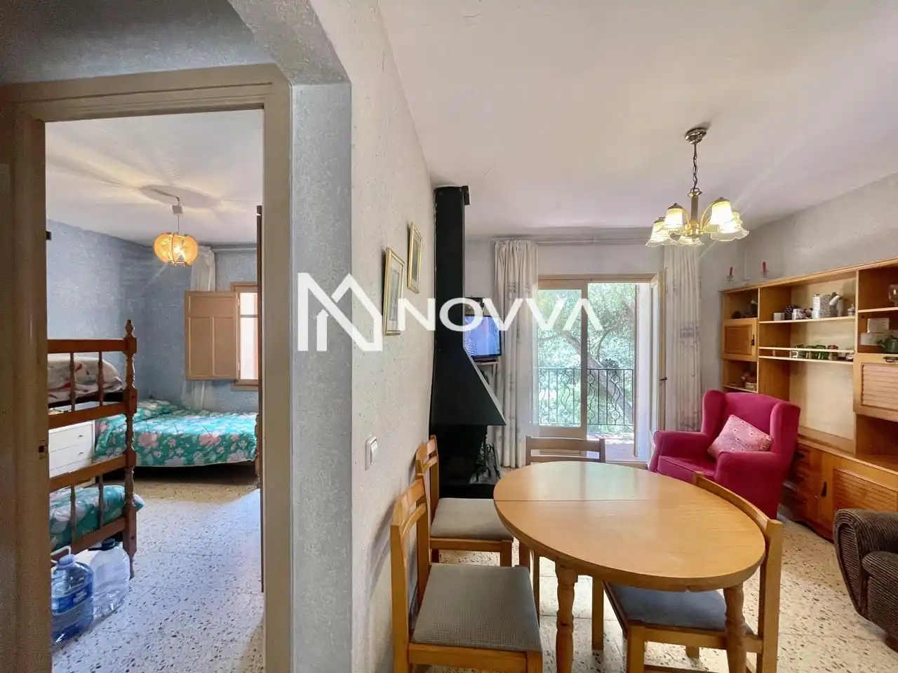 Sala d'estar de Casa o xalet en venda en Lloret de Mar amb Jardí privat