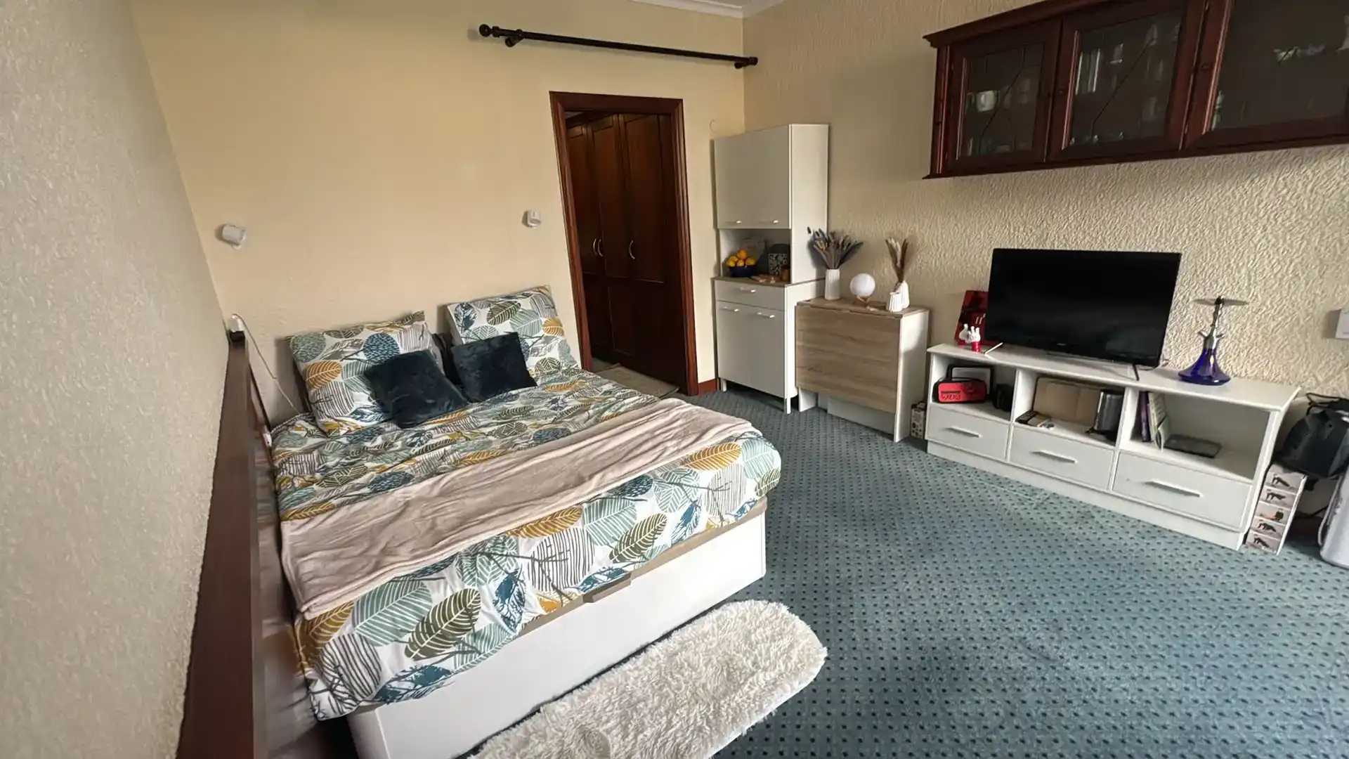 Bedroom of Study for rent in Puerto de la Cruz  with Air Conditioner, Swimming Pool and Balcony