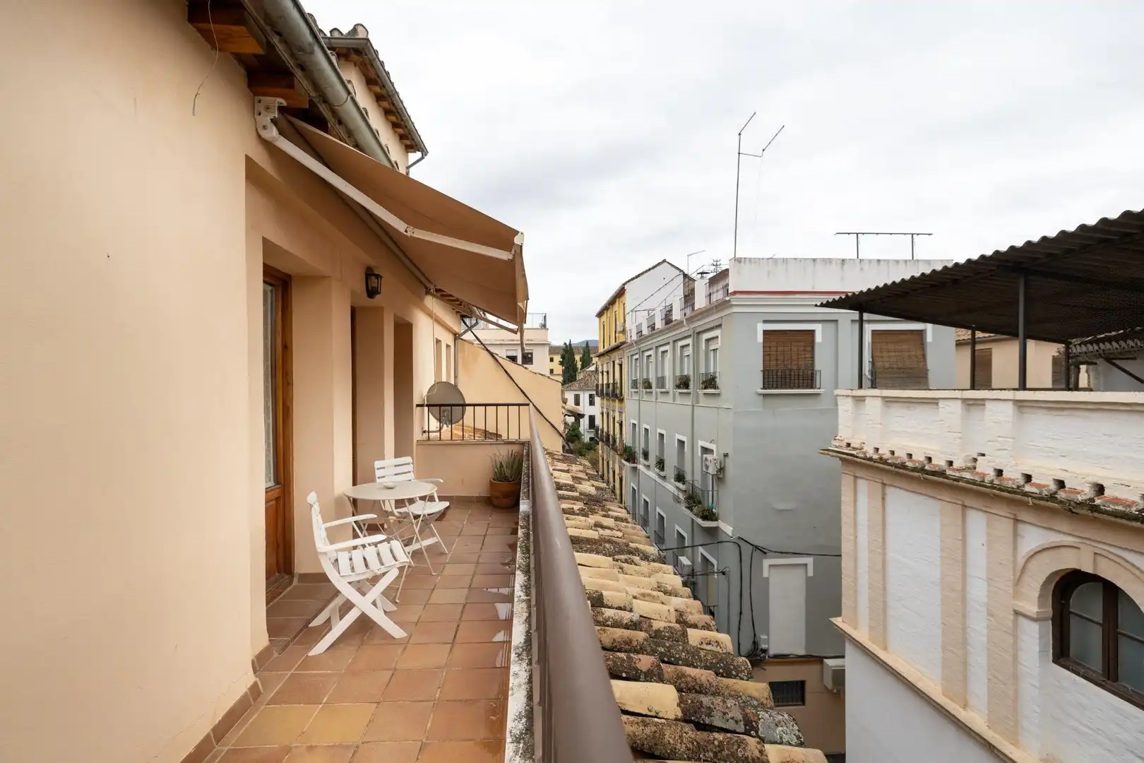 Balcony of Attic for sale in Granada  with Air Conditioner, Heating and Terrace