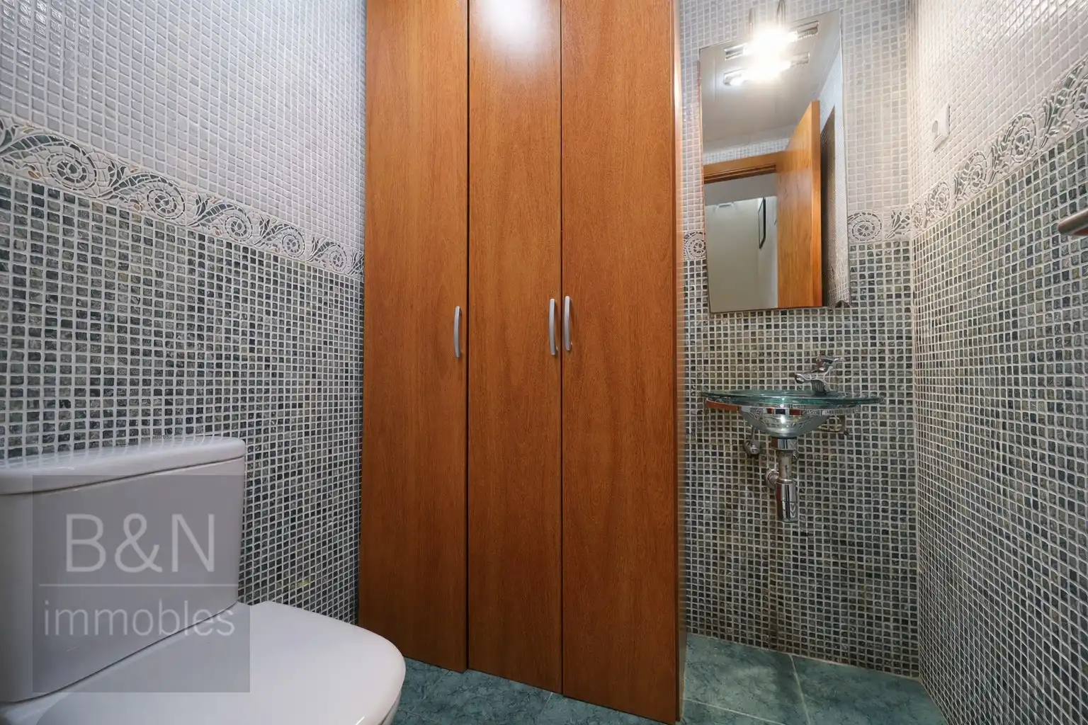 Baño de Casa o chalet en venta en Terrassa con Aire acondicionado, Calefacción y Terraza