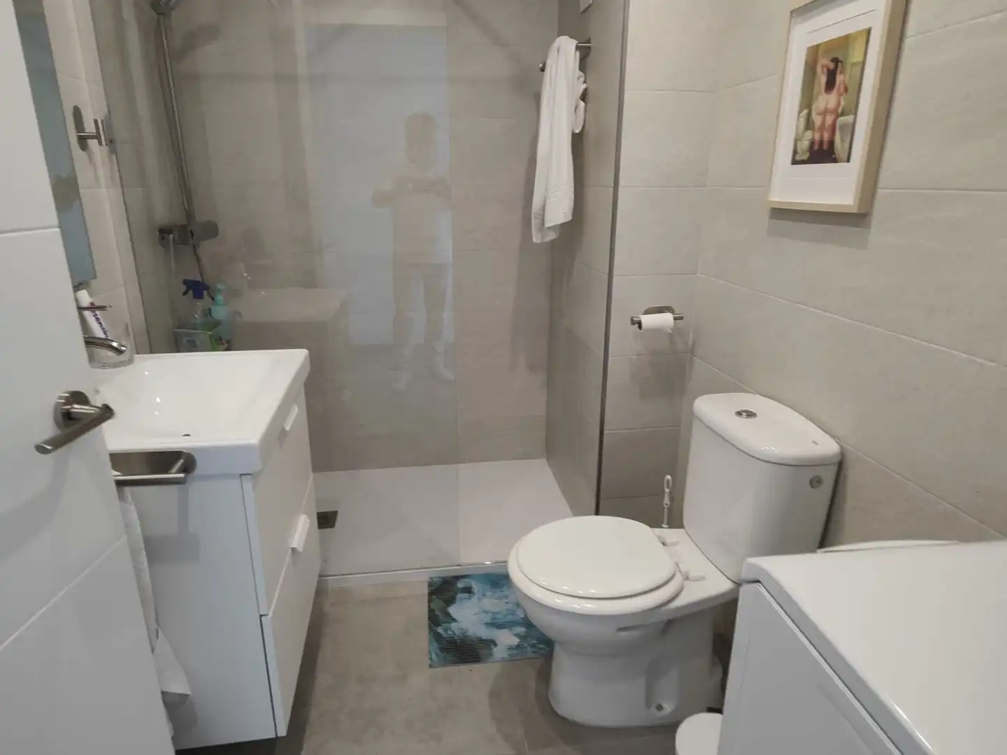 Baño de Apartamento de alquiler en Almuñécar con Aire acondicionado, Calefacción y Terraza