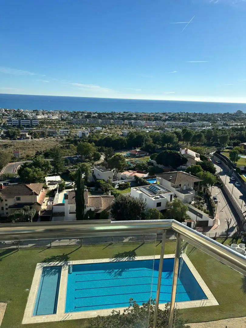 Exterior view of Flat for sale in Sitges  with Air Conditioner, Heating and Private garden