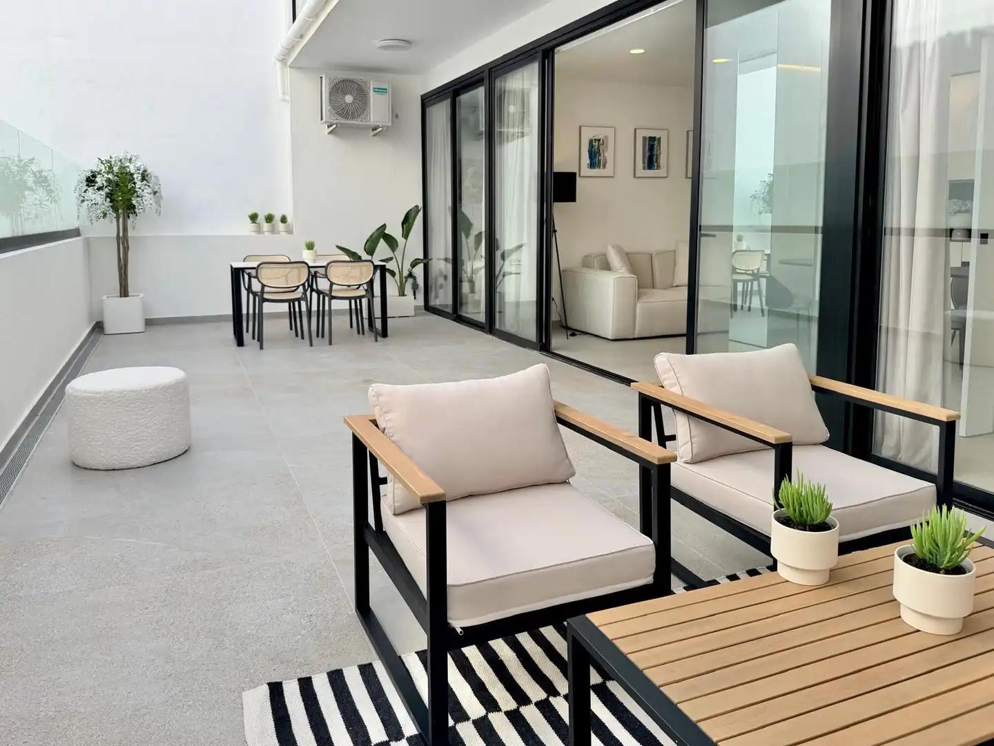 Terraza de Apartamento en venta en Granadilla de Abona con Aire acondicionado, Terraza y Amueblado