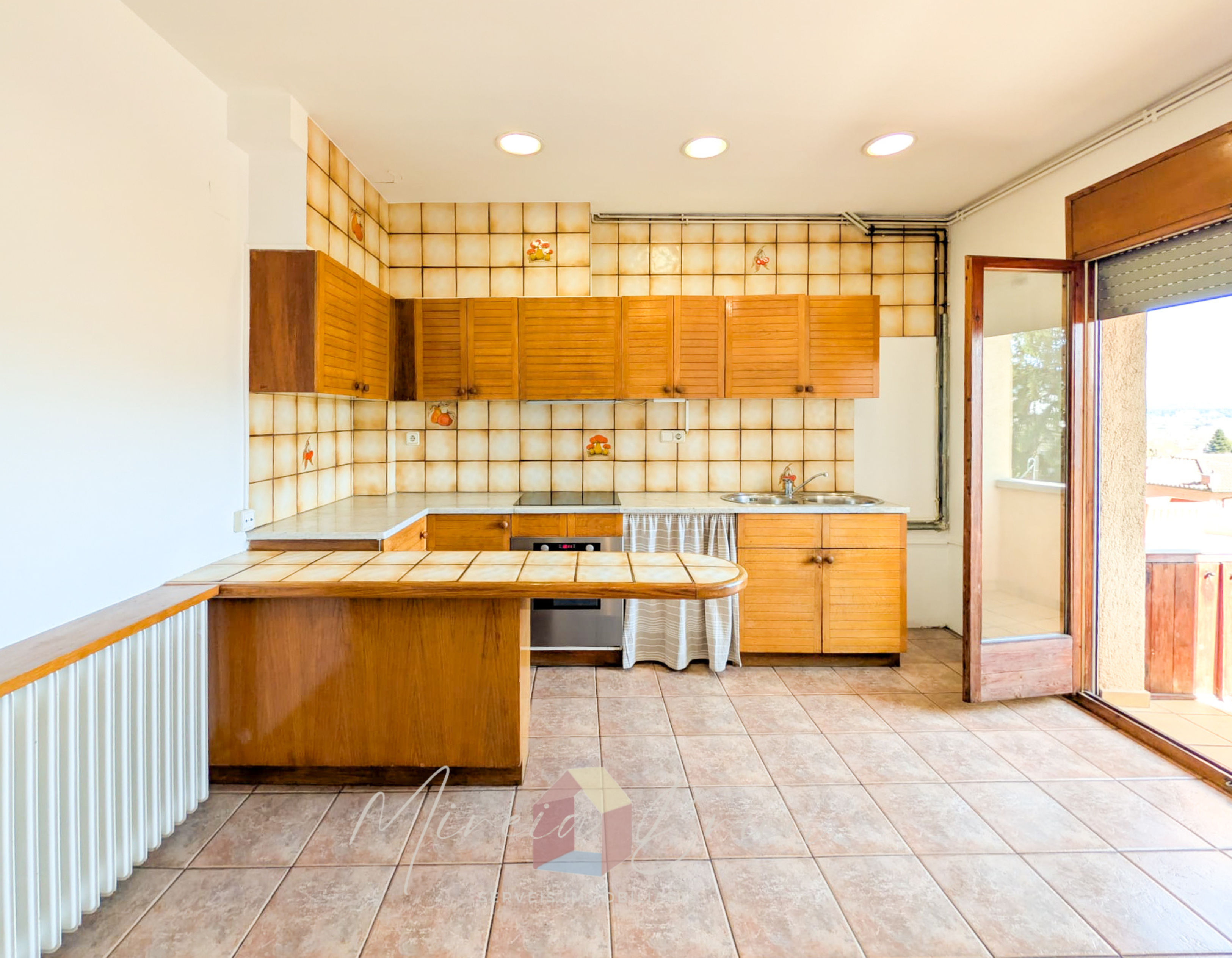 Cocina de Dúplex de alquiler en Tona con Calefacción